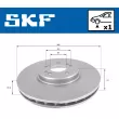 Jeu de 2 disques de frein avant SKF VKBD 80315 V1 - Visuel 2