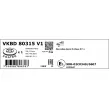 Jeu de 2 disques de frein avant SKF VKBD 80315 V1 - Visuel 3