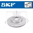Jeu de 2 disques de frein avant SKF VKBD 80319 V2 - Visuel 2