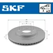 Jeu de 2 disques de frein avant SKF VKBD 80323 V2 - Visuel 2