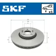 Jeu de 2 disques de frein avant SKF VKBD 80326 V1 - Visuel 2