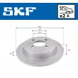 Jeu de 2 disques de frein arrière SKF VKBD 90050 S2 - Visuel 2
