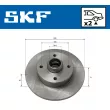 Jeu de 2 disques de frein arrière SKF VKBD 90105 S2 - Visuel 2