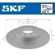 Jeu de 2 disques de frein arrière SKF VKBD 90115 S2 - Visuel 2