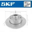 Jeu de 2 disques de frein arrière SKF VKBD 90126 S2 - Visuel 2