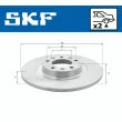 Jeu de 2 disques de frein arrière SKF VKBD 90155 S2 - Visuel 2