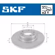 Jeu de 2 disques de frein arrière SKF VKBD 90158 S2 - Visuel 2