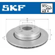 Jeu de 2 disques de frein arrière SKF VKBD 90180 V2 - Visuel 2