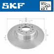 Jeu de 2 disques de frein arrière SKF VKBD 90193 S2 - Visuel 2