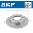 Jeu de 2 disques de frein arrière SKF VKBD 90201 S2 - Visuel 2