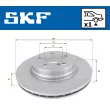 Jeu de 2 disques de frein arrière SKF VKBD 90204 V1 - Visuel 2