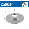 Jeu de 2 disques de frein arrière SKF VKBD 90235 S2 - Visuel 2