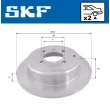 Jeu de 2 disques de frein arrière SKF VKBD 90238 S2 - Visuel 2