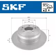 Jeu de 2 disques de frein arrière SKF VKBD 90291 S2 - Visuel 2