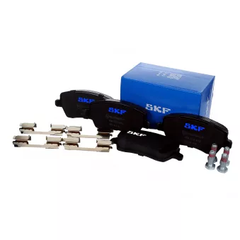 Jeu de 4 plaquettes de frein avant SKF VKBP 80003