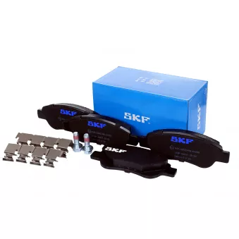Jeu de 4 plaquettes de frein avant SKF VKBP 80037