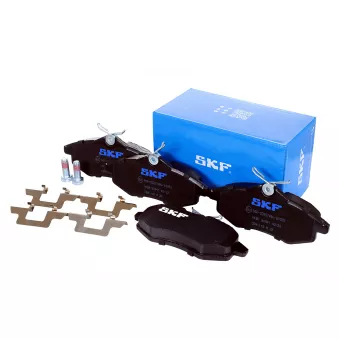 Jeu de 4 plaquettes de frein avant SKF VKBP 80041