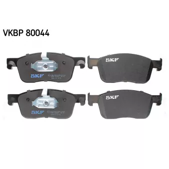 Jeu de 4 plaquettes de frein avant SKF VKBP 80044