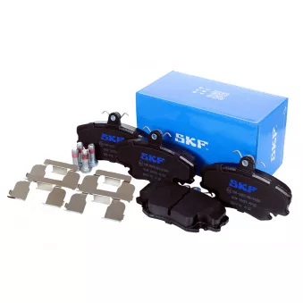 Jeu de 4 plaquettes de frein avant SKF VKBP 80050