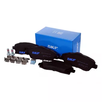 Jeu de 4 plaquettes de frein avant SKF VKBP 80062 A