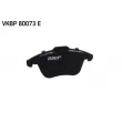 Jeu de 4 plaquettes de frein avant SKF VKBP 80073 E - Visuel 3