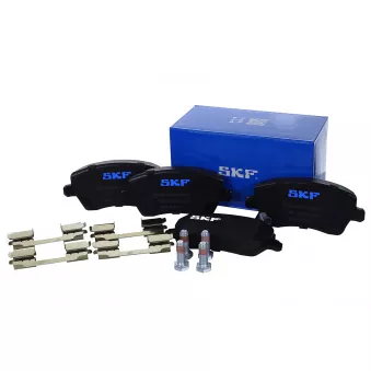 Jeu de 4 plaquettes de frein avant SKF VKBP 80128 A