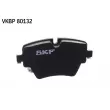 Jeu de 4 plaquettes de frein avant SKF VKBP 80132 - Visuel 3