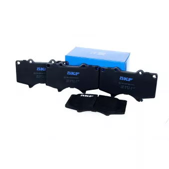 Jeu de 4 plaquettes de frein avant SKF VKBP 80135 A