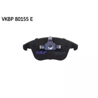 Jeu de 4 plaquettes de frein avant SKF VKBP 80155 E