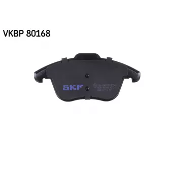 Jeu de 4 plaquettes de frein avant SKF VKBP 80168