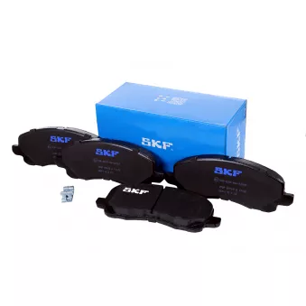 Jeu de 4 plaquettes de frein avant SKF VKBP 80169 A
