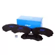Jeu de 4 plaquettes de frein avant SKF VKBP 80252 A - Visuel 1