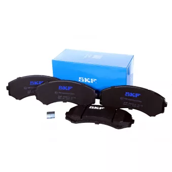 Jeu de 4 plaquettes de frein avant SKF VKBP 80252 A