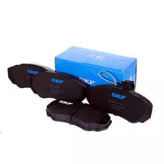 Jeu de 4 plaquettes de frein avant SKF VKBP 80273 E