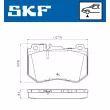 Jeu de 4 plaquettes de frein avant SKF VKBP 80287 - Visuel 2