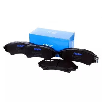 Jeu de 4 plaquettes de frein avant SKF VKBP 80289 A