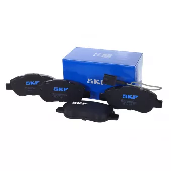 Jeu de 4 plaquettes de frein avant SKF VKBP 80313 E