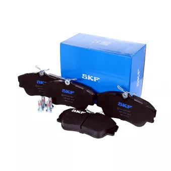 Jeu de 4 plaquettes de frein avant SKF VKBP 80321