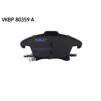 Jeu de 4 plaquettes de frein avant SKF VKBP 80359 A