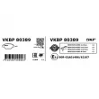 Jeu de 4 plaquettes de frein avant SKF VKBP 80389 - Visuel 3