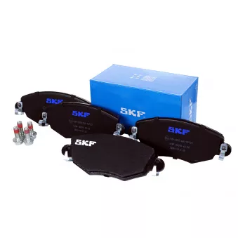 Jeu de 4 plaquettes de frein avant SKF VKBP 80390