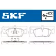 Jeu de 4 plaquettes de frein avant SKF VKBP 80399 - Visuel 2