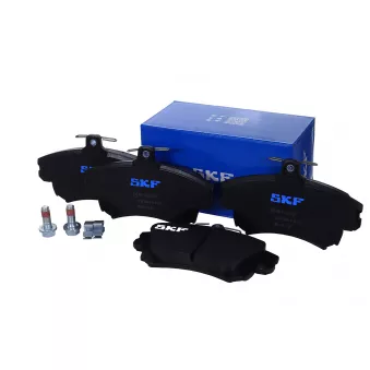 Jeu de 4 plaquettes de frein avant SKF VKBP 80404 A