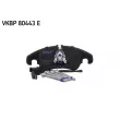 Jeu de 4 plaquettes de frein avant SKF VKBP 80443 E - Visuel 1