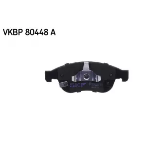 Jeu de 4 plaquettes de frein avant SKF VKBP 80448 A