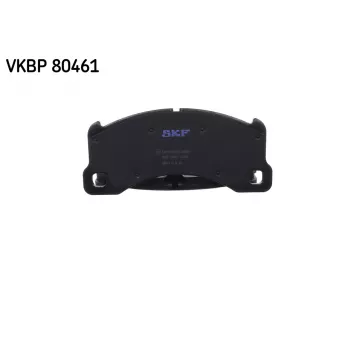 Jeu de 4 plaquettes de frein avant SKF VKBP 80461