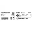 Jeu de 4 plaquettes de frein avant SKF VKBP 80474 - Visuel 3