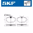 Jeu de 4 plaquettes de frein avant SKF VKBP 80480 E - Visuel 2