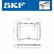 Jeu de 4 plaquettes de frein avant SKF VKBP 80495 - Visuel 2