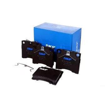 Jeu de 4 plaquettes de frein avant SKF VKBP 80536